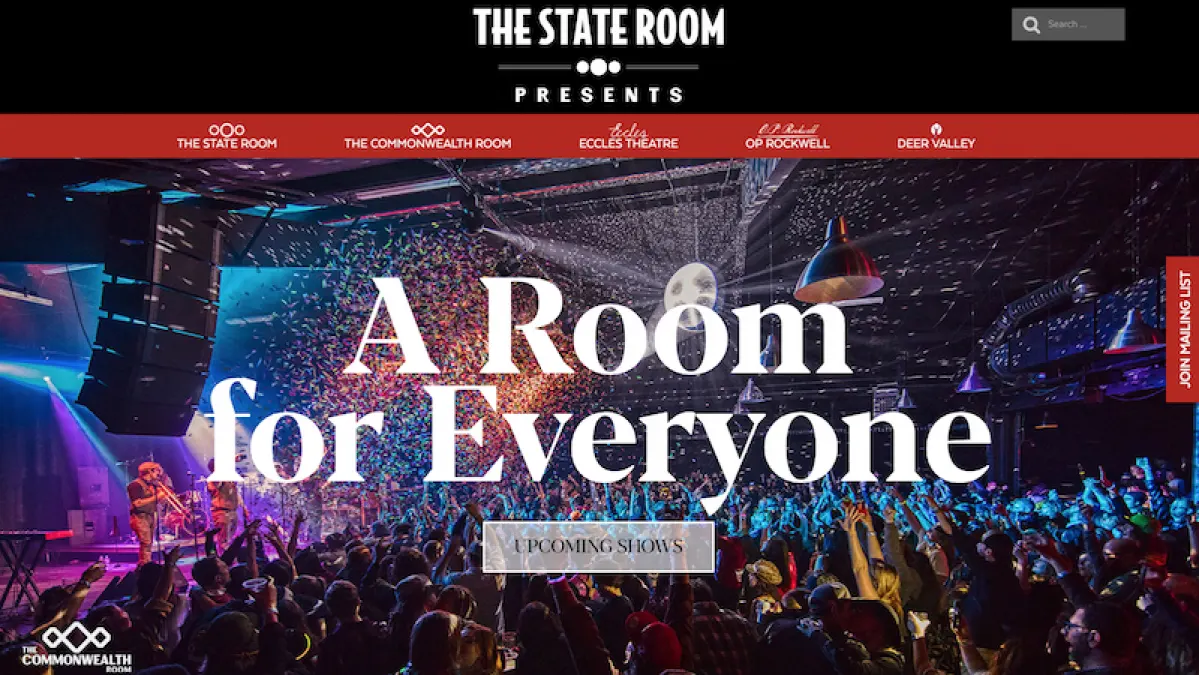 The State Room interior