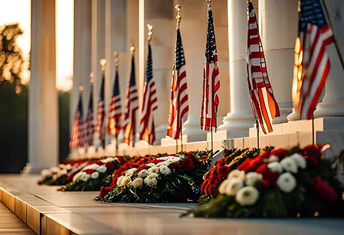 Memorial Day Wreath Laying Ceremony at The Utah State Capitol South Lawn