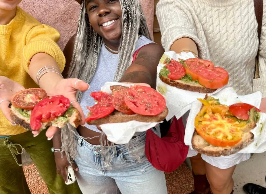 Tomato Sandwich Party