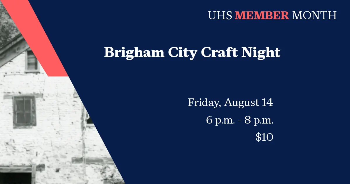 Member Month: Brigham City Craft Night