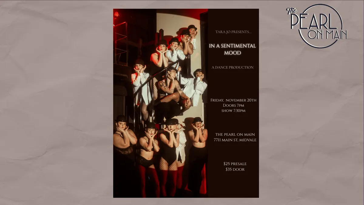 The Pearl Presents: In a Sentimental Mood – produced by Tara Jo