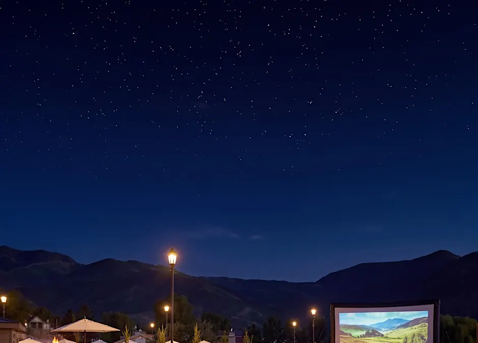 Poolside Movie Nights