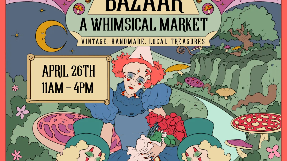 The Bazaar at Millcreek Common — special event poster