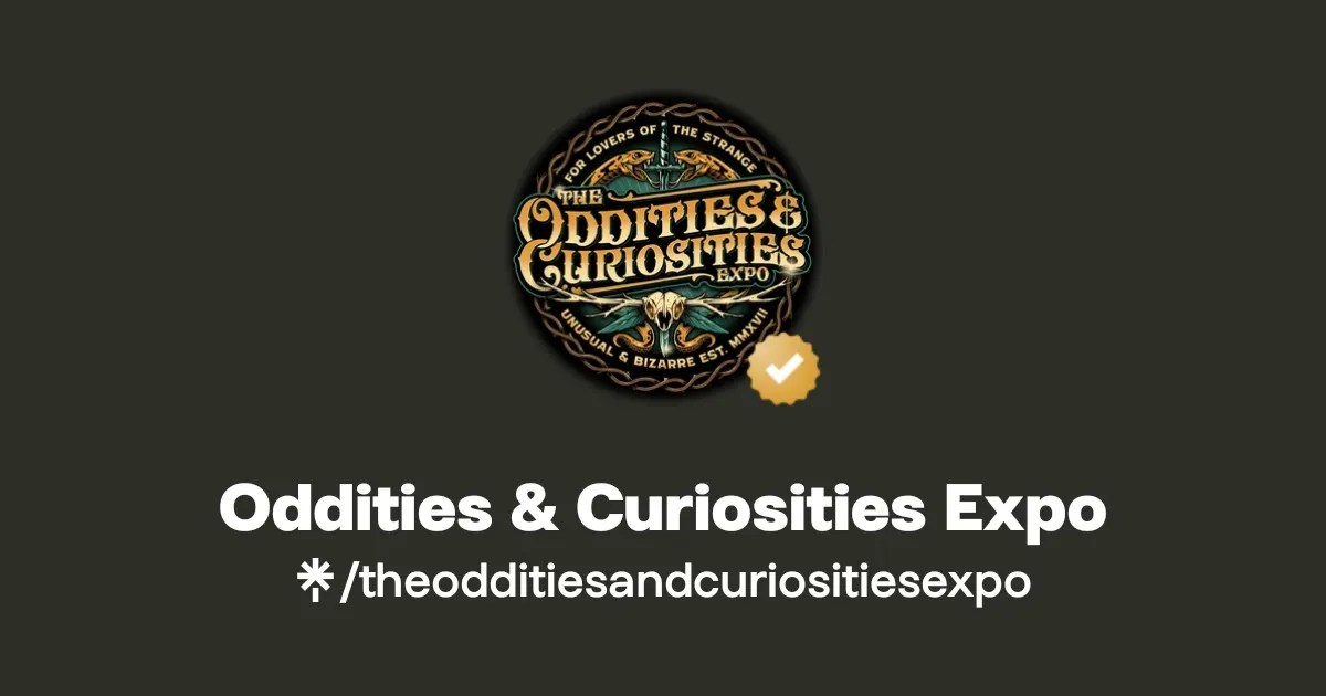 Salt Lake City Oddities & Curiosities Expo 2026 (2 Days)