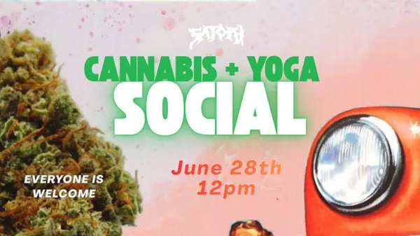Cannabis + Yoga Social