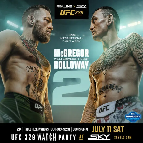 FIGHT NIGHT: McGregor vs. Holloway Watch Party