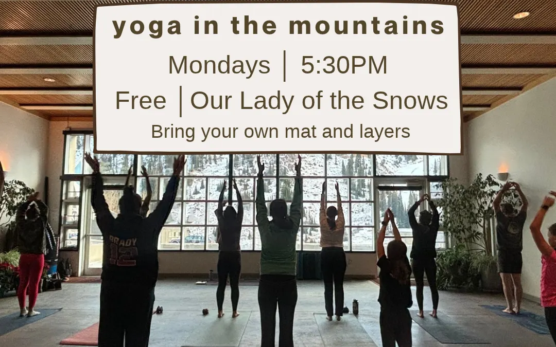 yoga in the mountains — ACE