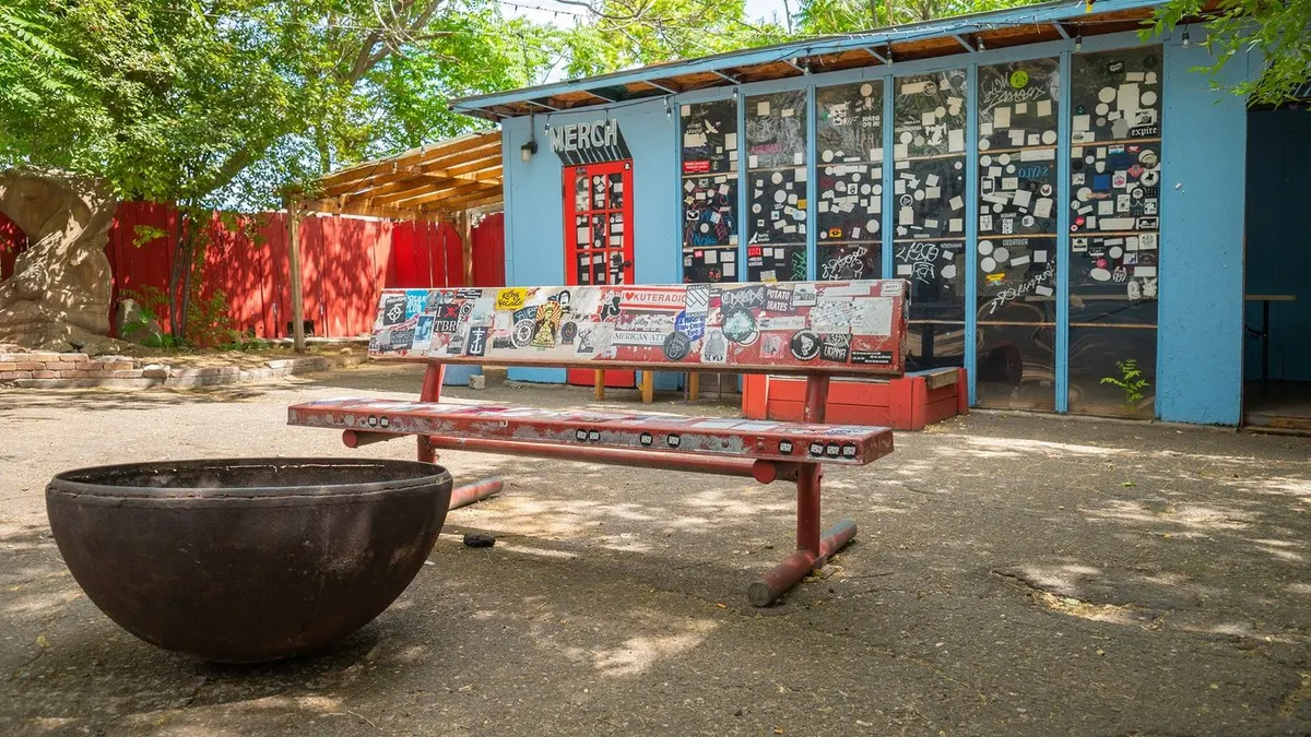 Kilby Court courtyard