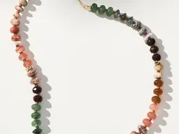 Glass Bead Necklace Night