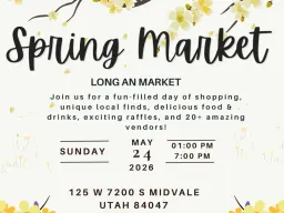 Long An Market — Spring Market flyer