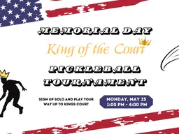 Memorial Day King Of The Court