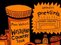 JRC Events Presents Moon Walker with special guests: Pretoria + Super Cassette