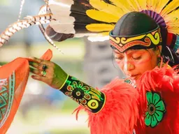 Performers at the Living Traditions Festival