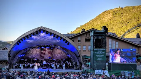 Deer Valley Snow Park Outdoor Amphitheater