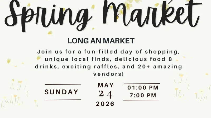 Long An Market — Spring Market flyer