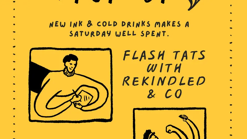 Flash Tattoo Pop-Up at HK