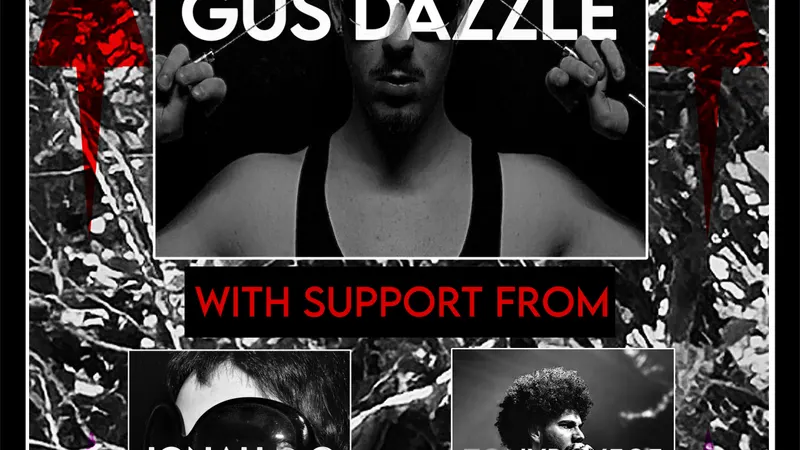 Live at the Pearl on Main – Gus Dazzle with support from Jonah D.O. and Tonyboy505