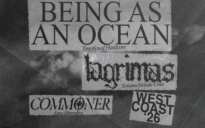 JRC Events Presents Being As An Ocean with Lagrimas, Commoner