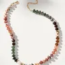 Glass Bead Necklace Night
