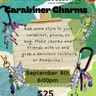 Carabiner Charms with Scissor Club